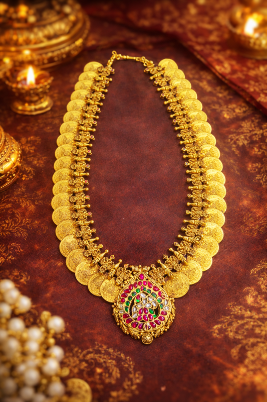 92.5 silver kasu mala