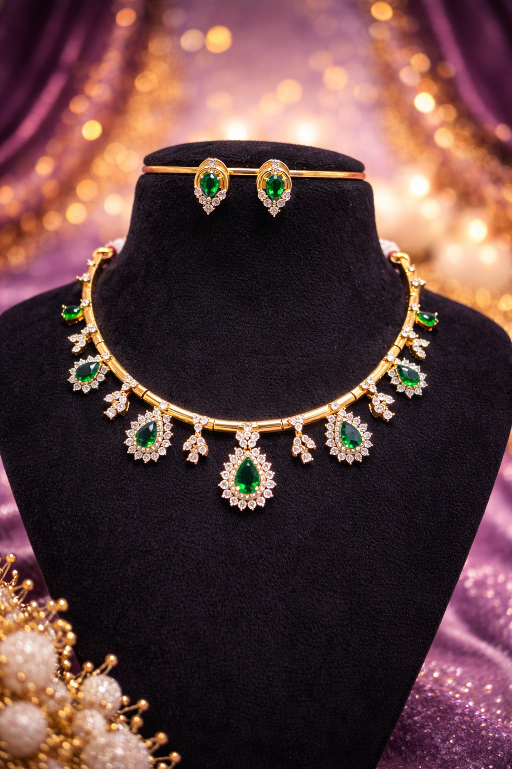 Diamond looking necklace