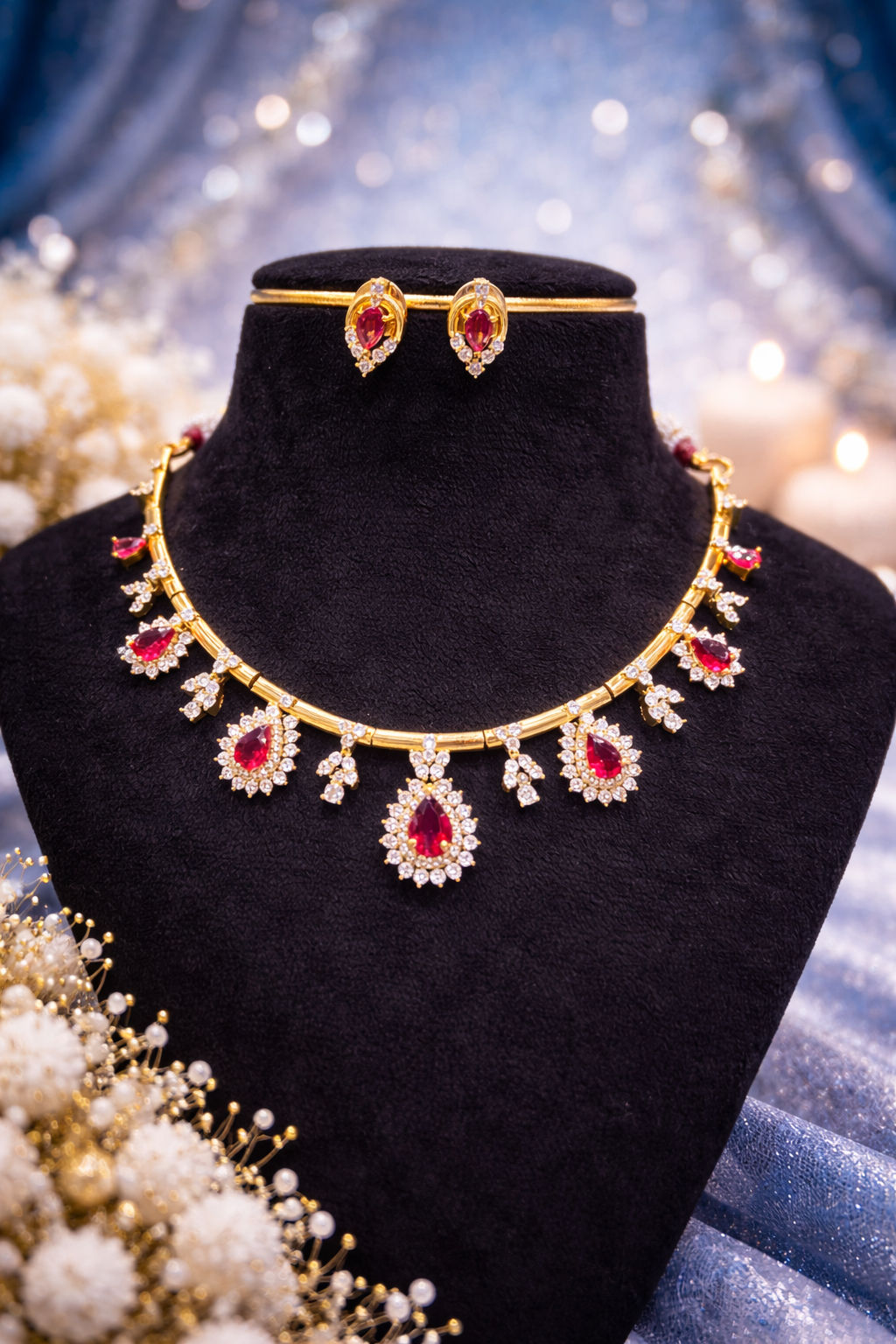 Diamond looking necklace