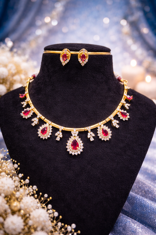 Diamond looking necklace