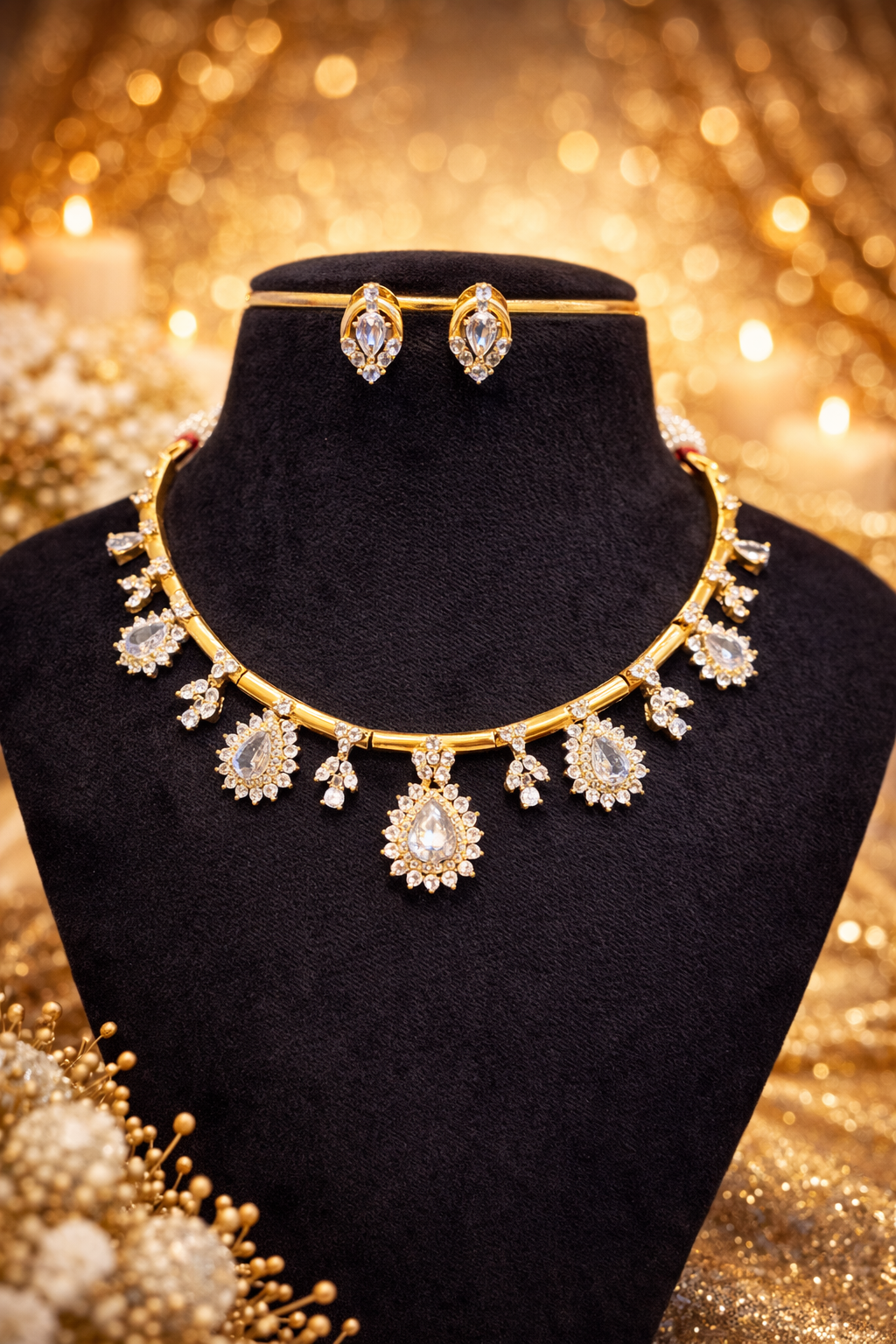Diamond looking necklace