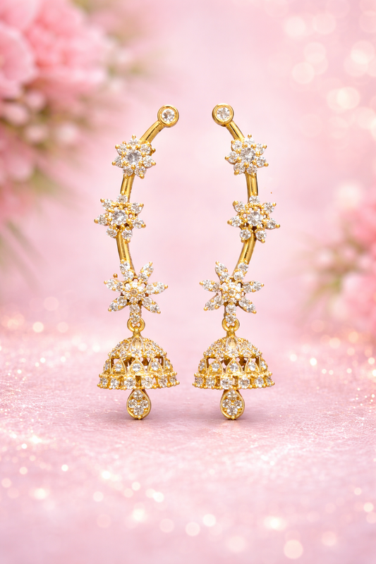 Beautiful cuff earrings