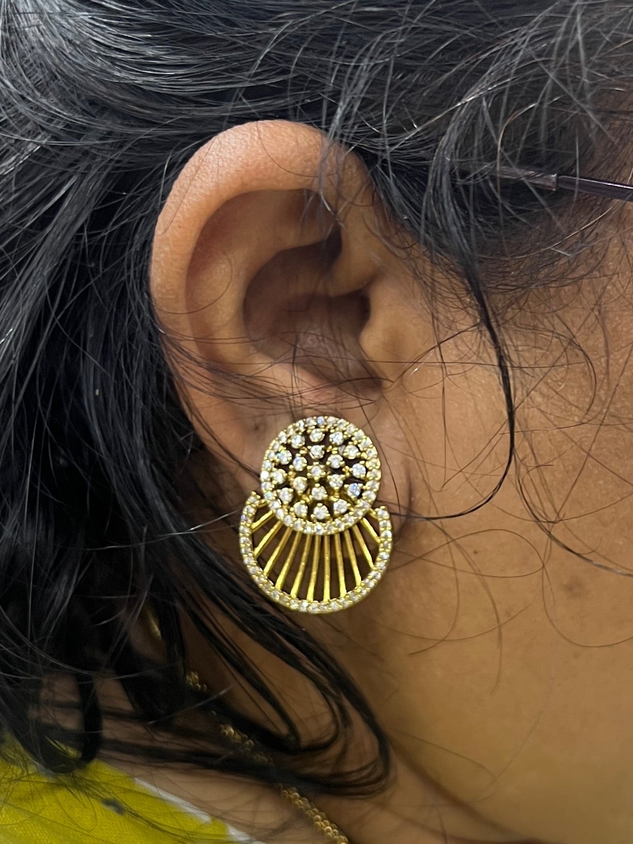 Stud changeable earrings