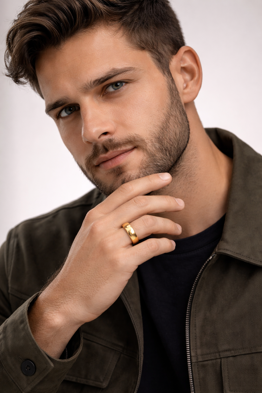 Panchloham band ring