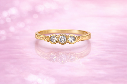 Panchloham 3Stone Ring