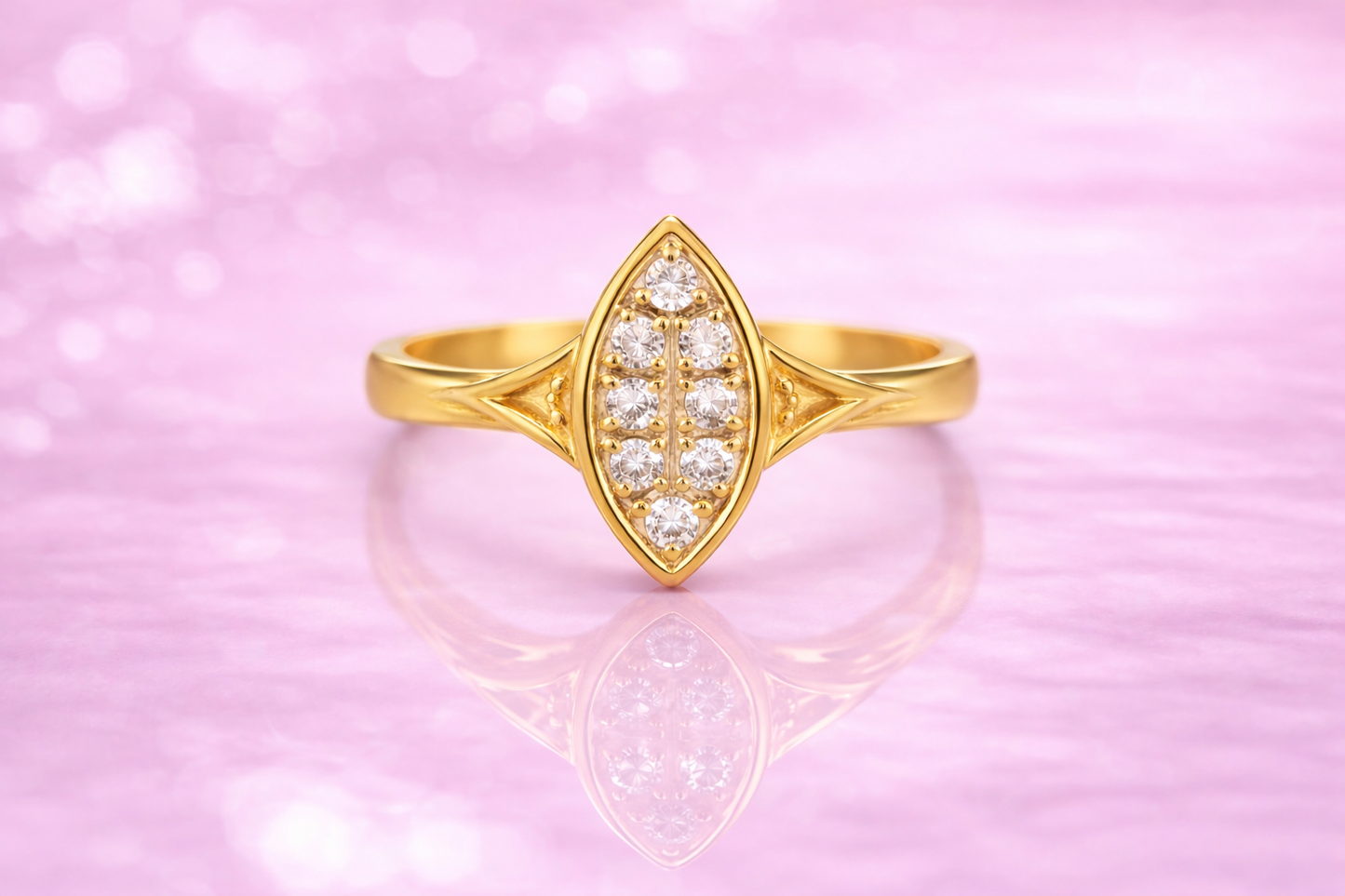 Panchloham stone ring