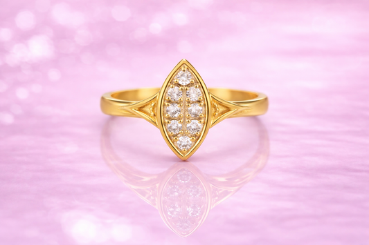 Panchloham stone ring