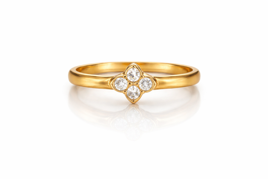 Panchloham stone ring