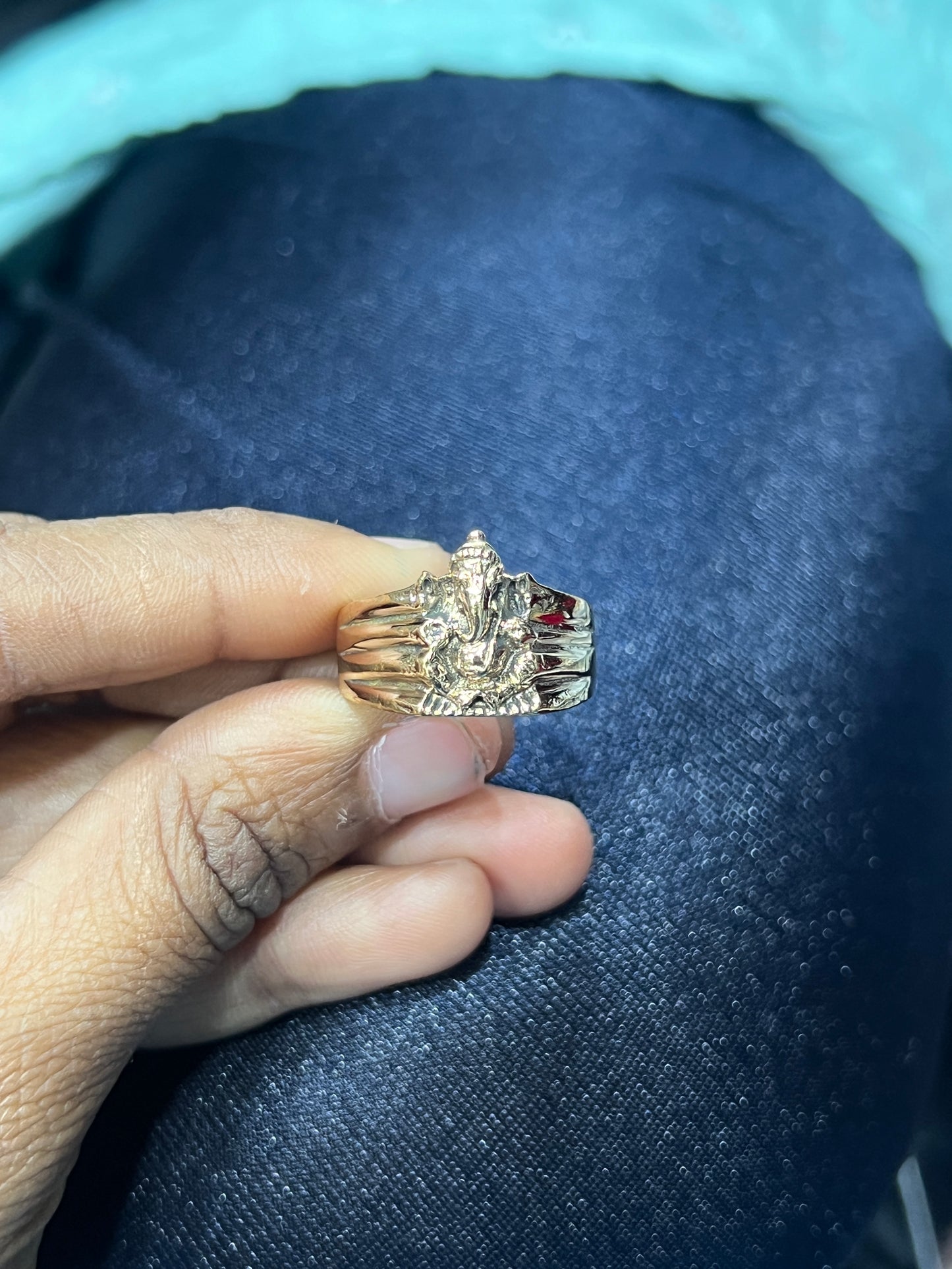 Panchloham Ganapati Ring
