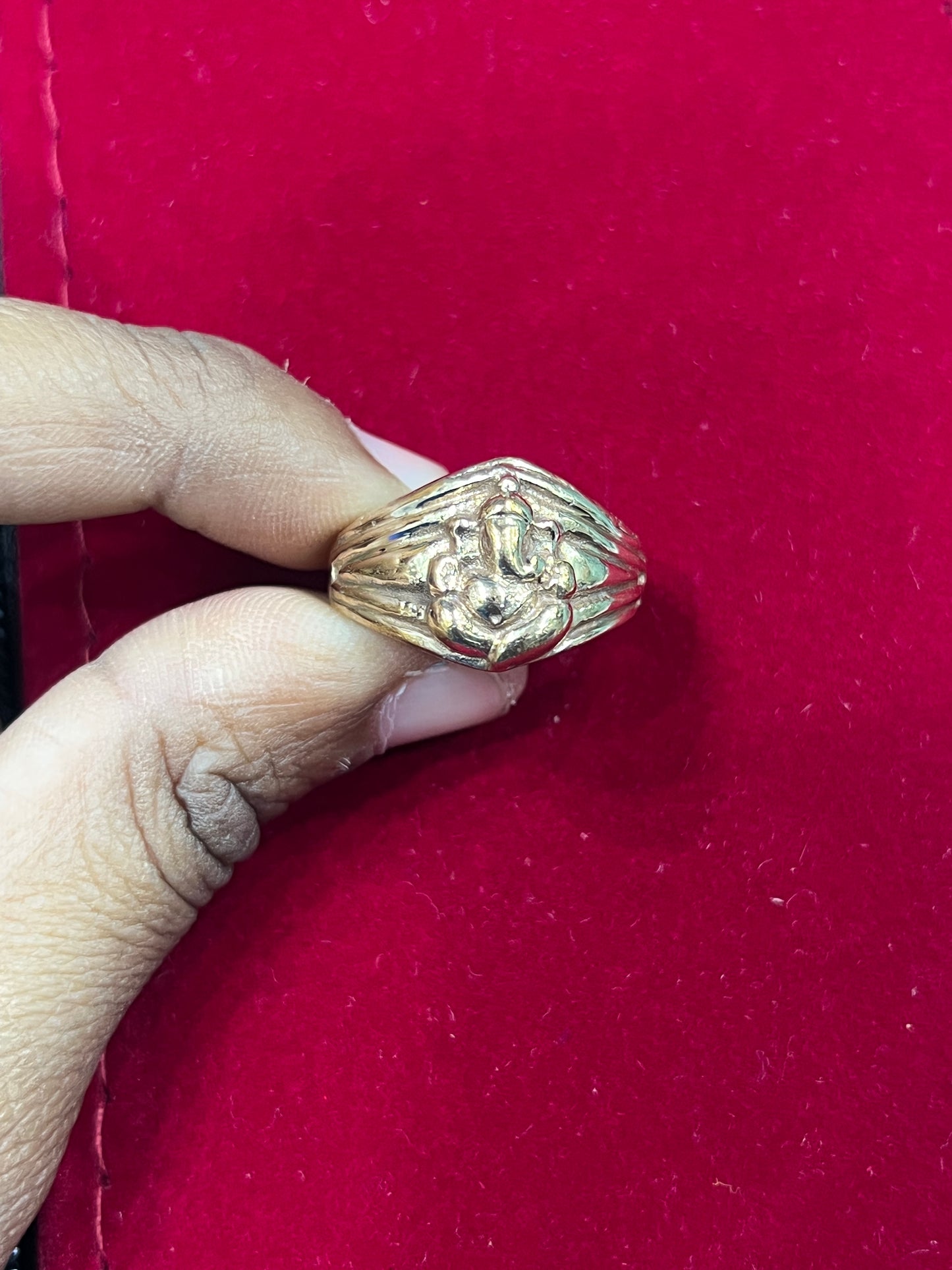Panchloham Ganapati Ring