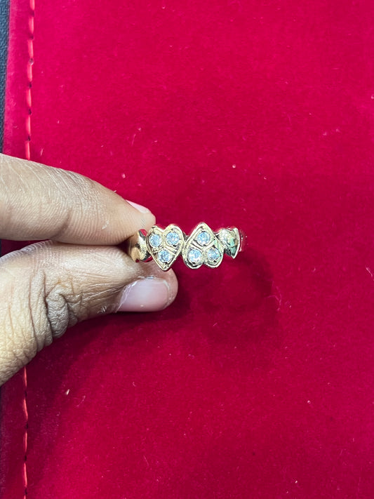 Panchloham love symbol ring