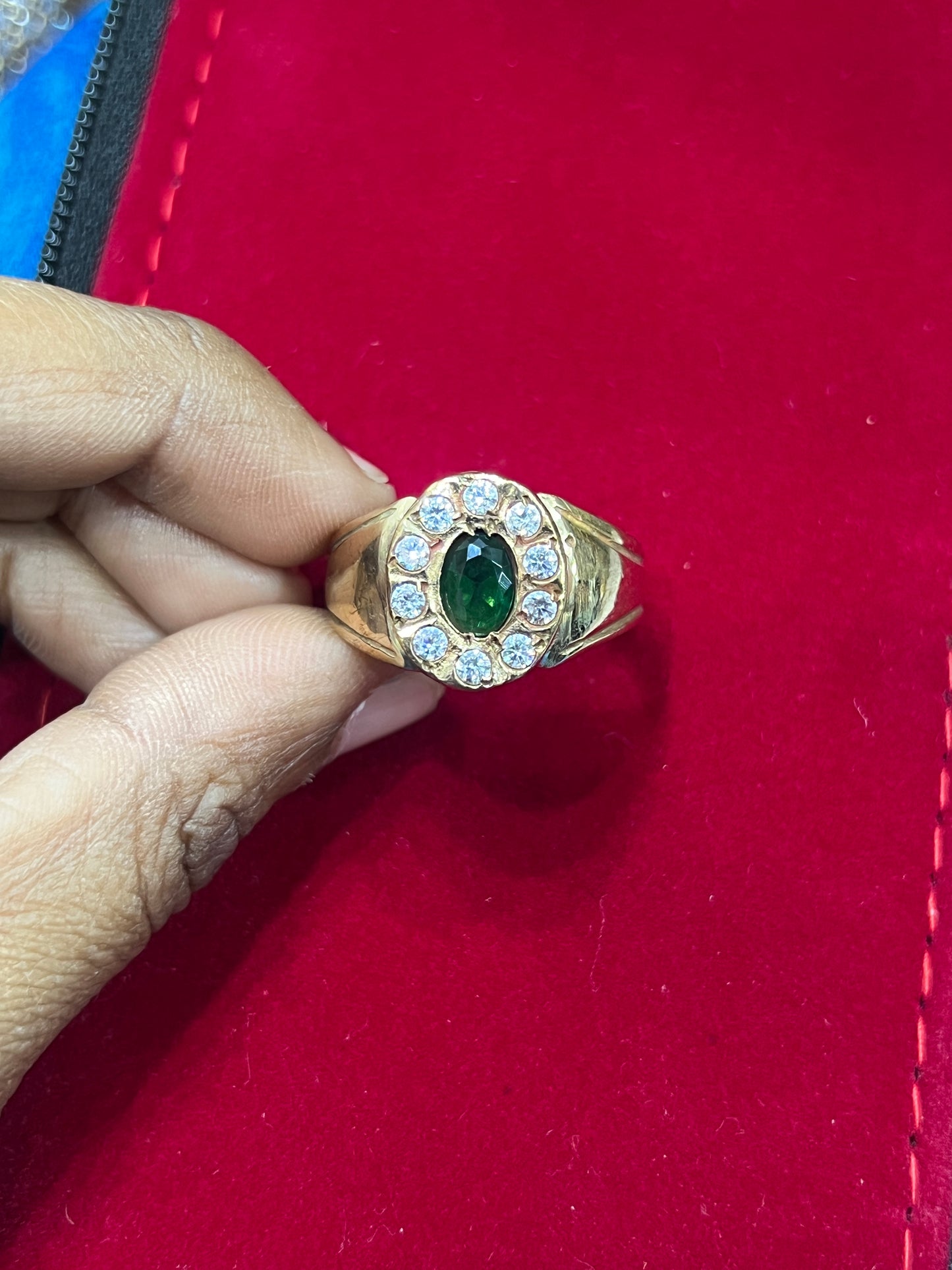 Panchloham stone ring s