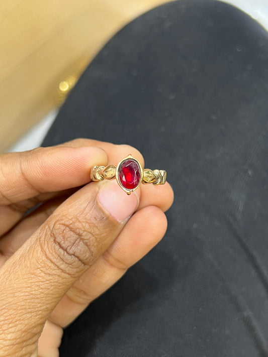 Panchloham stone ring