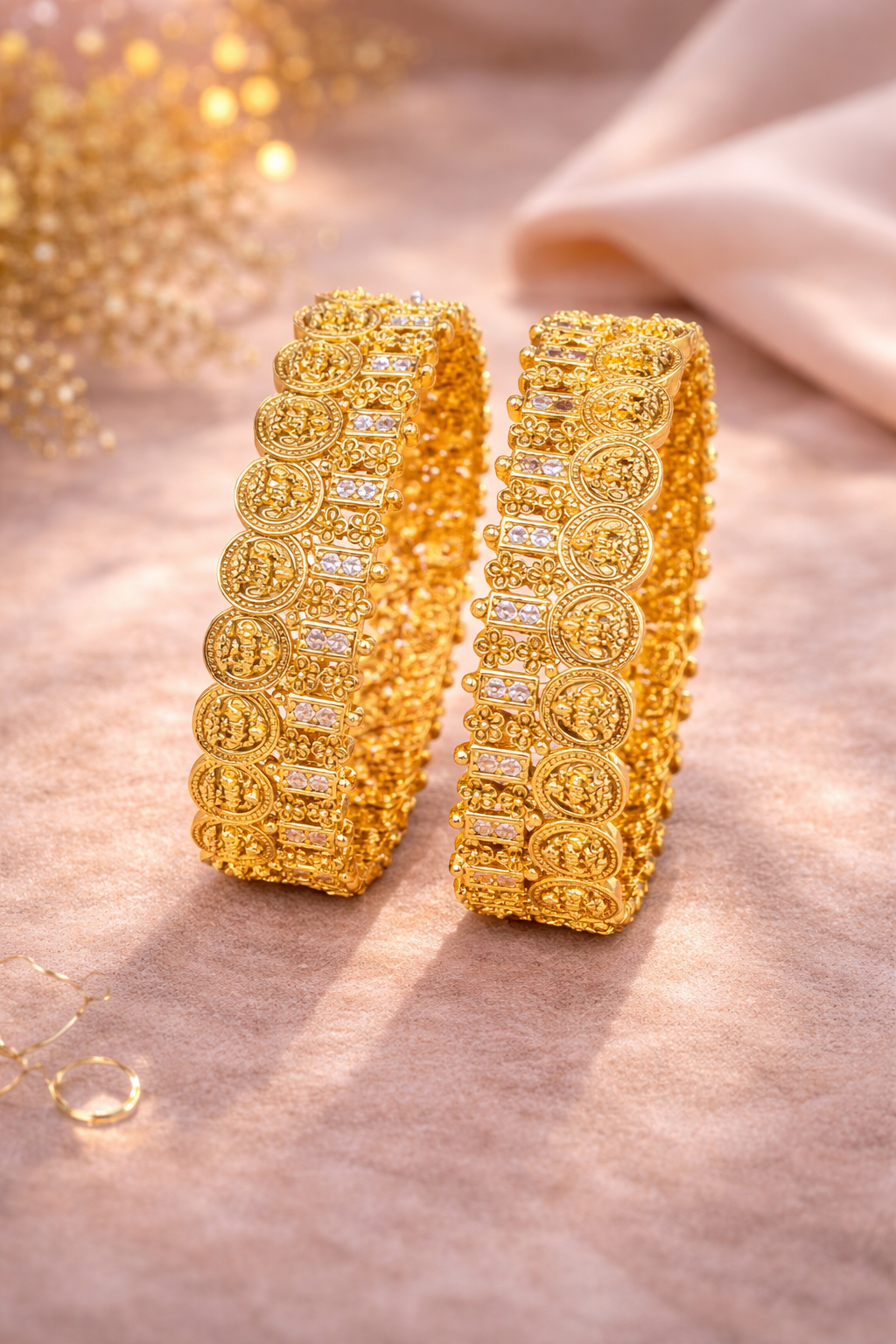 Classic Temple Coin Bangle
