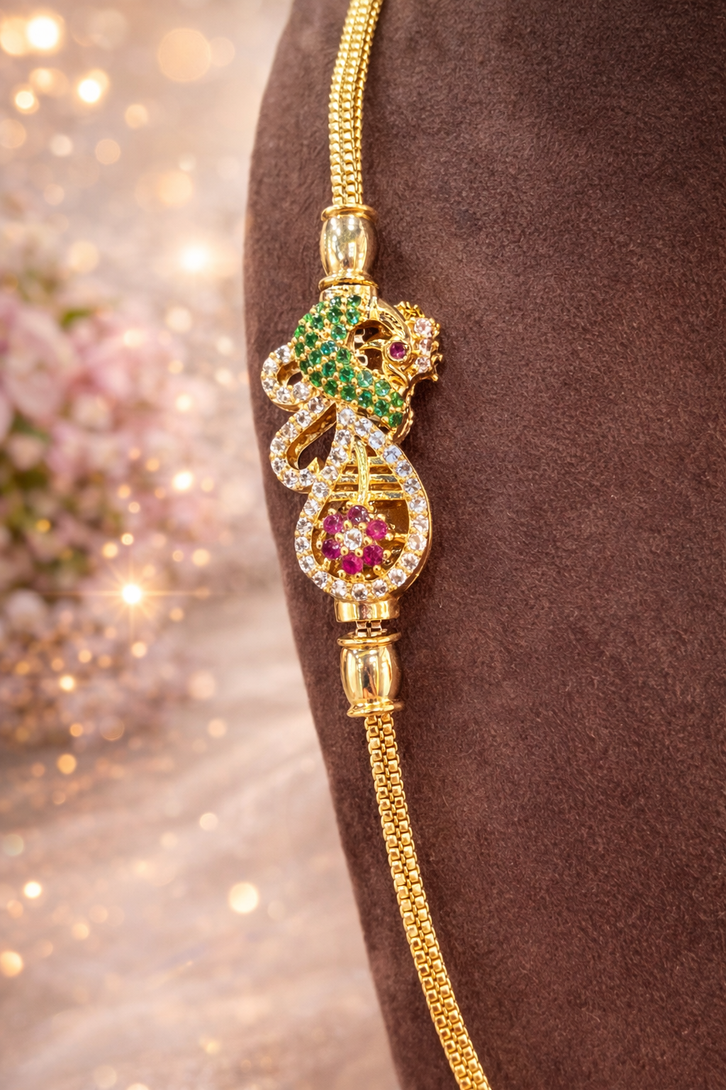 One gram thali chain length 24 inches