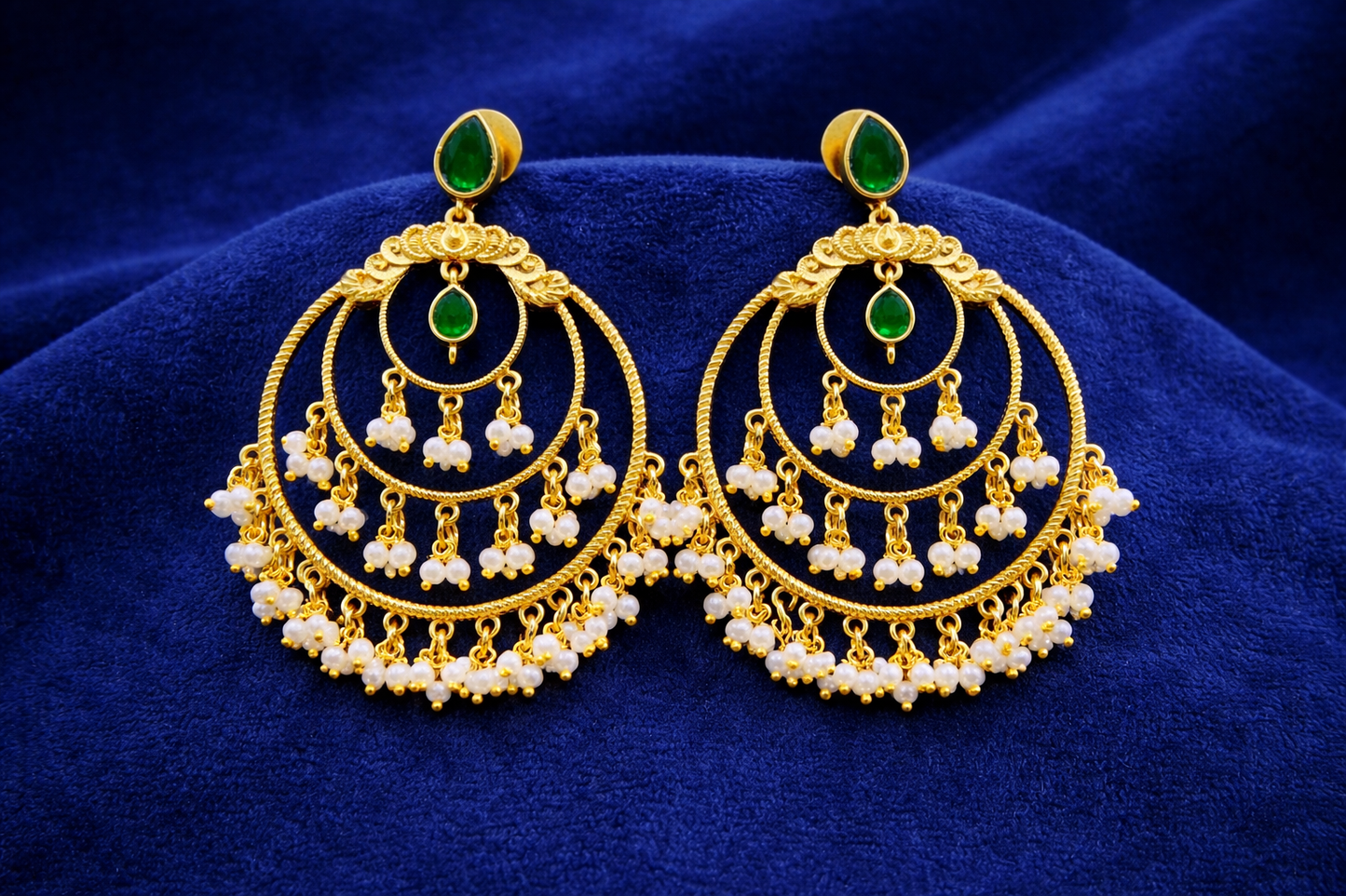 Classic hoop chandbali’S