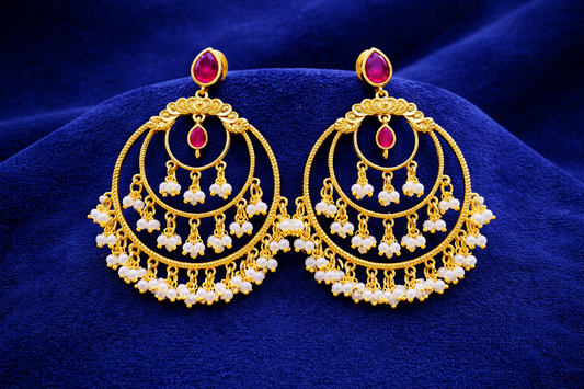 Classic hoop chandbali’S