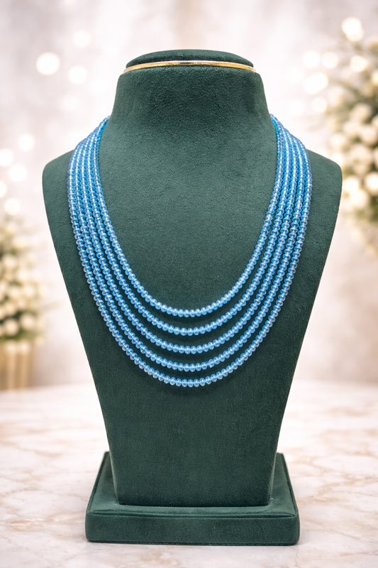 Crystal sky blue color