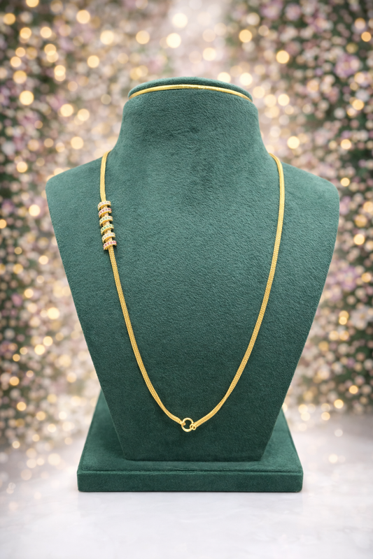 Beautiful one gram Thali chain length 24 inches