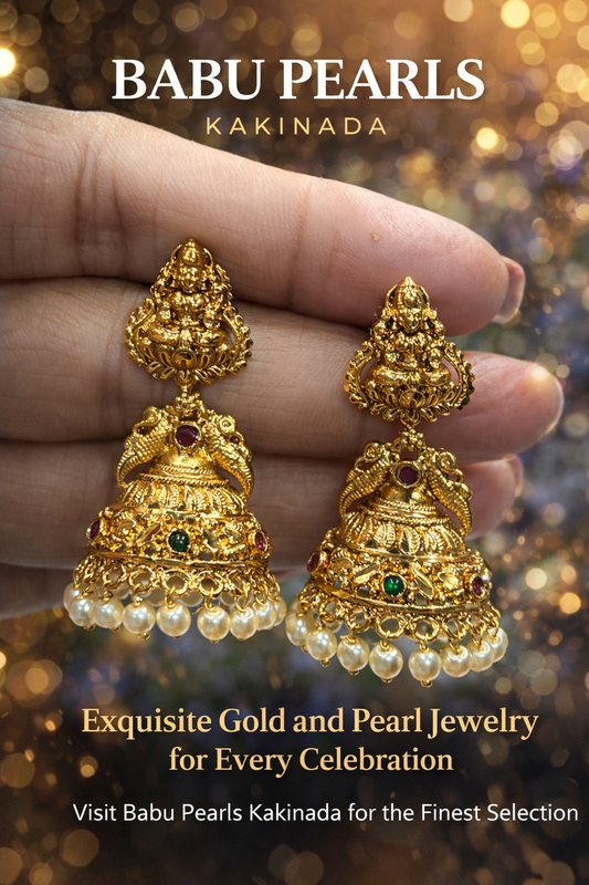 Traditional Temple Design Jhumkas