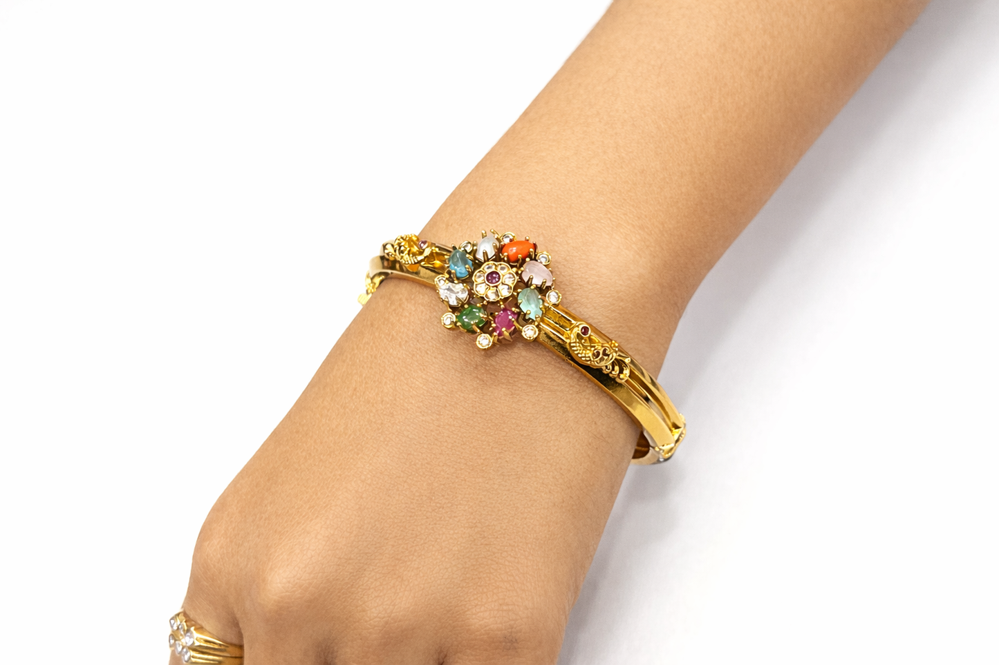 Royal Navaratna Designer Bangle