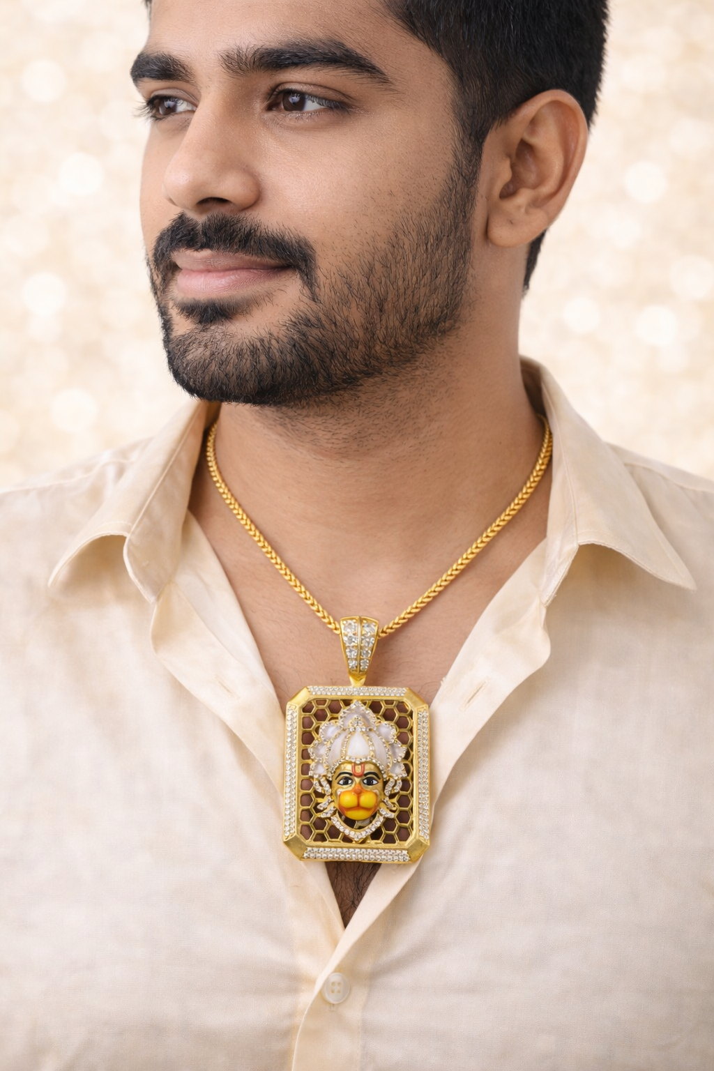 Hanuman Protection Locket