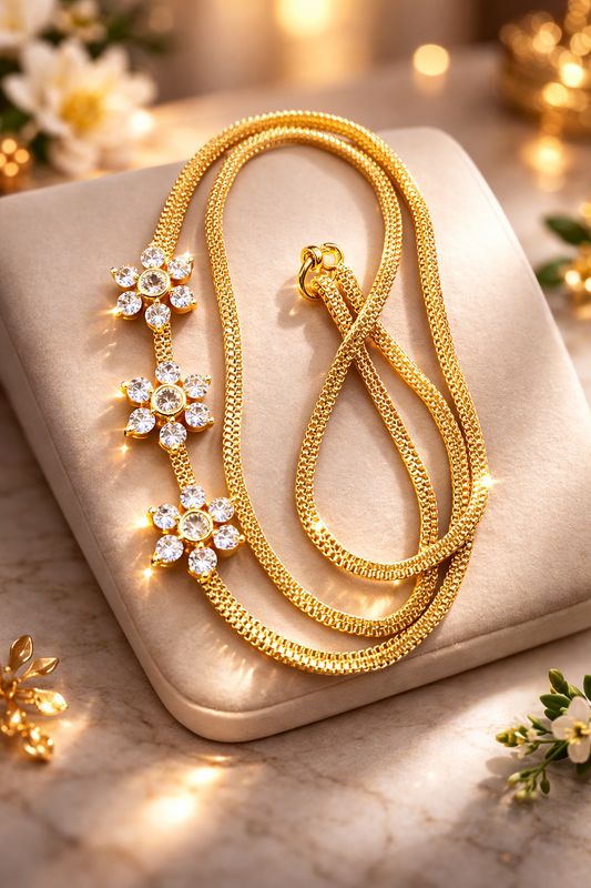 Beautiful One gram thali chain length 24 inches