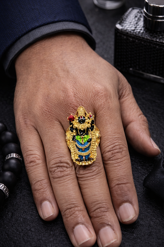 Men‘s fav balaji enamel ring