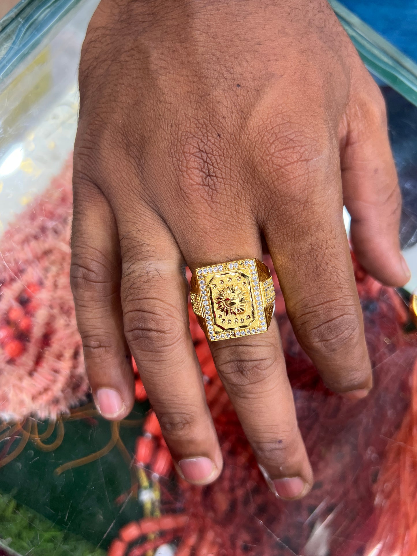 Elite Square Diamond Ring