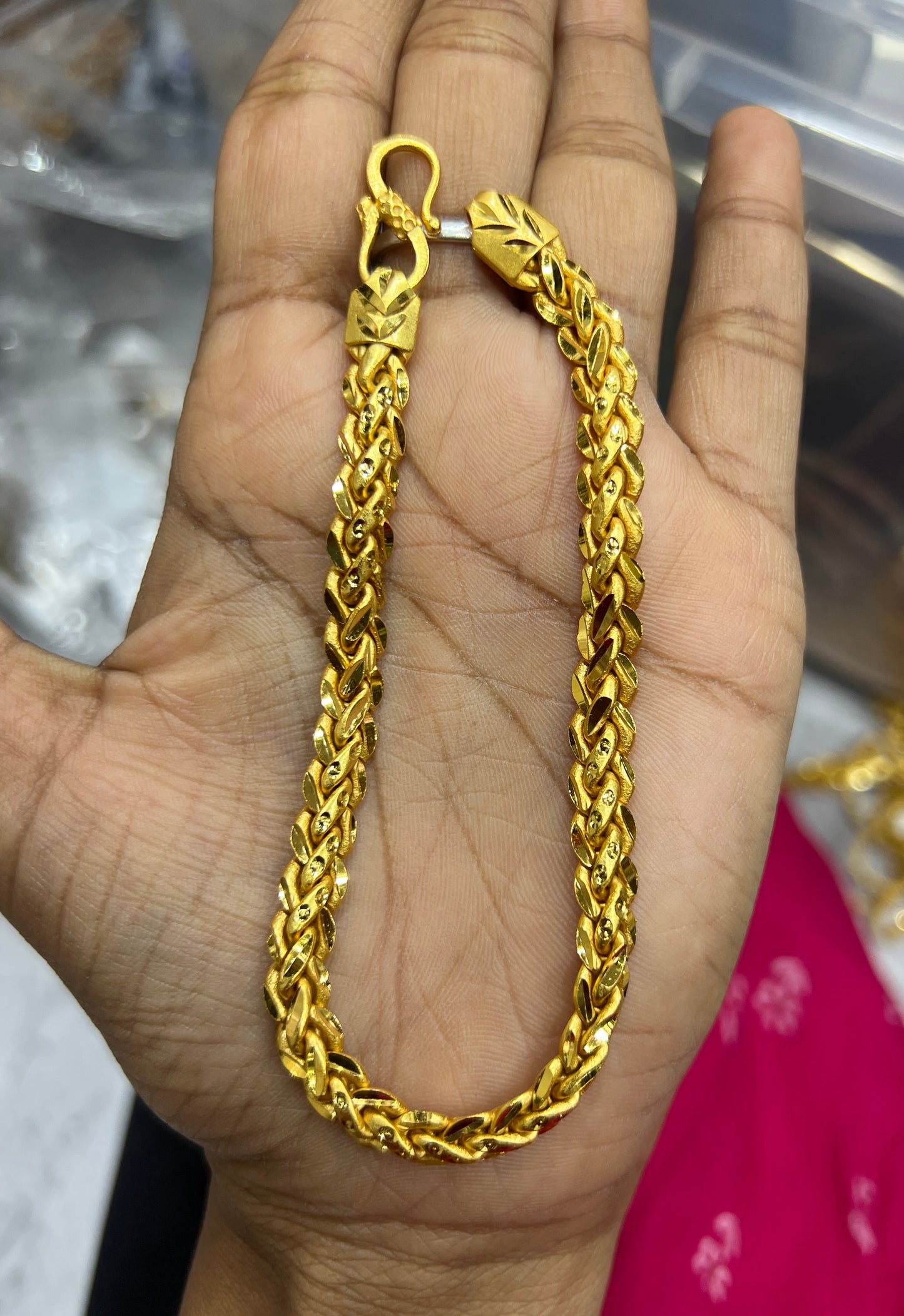 Premium Men’s Gold Chain Bracelet