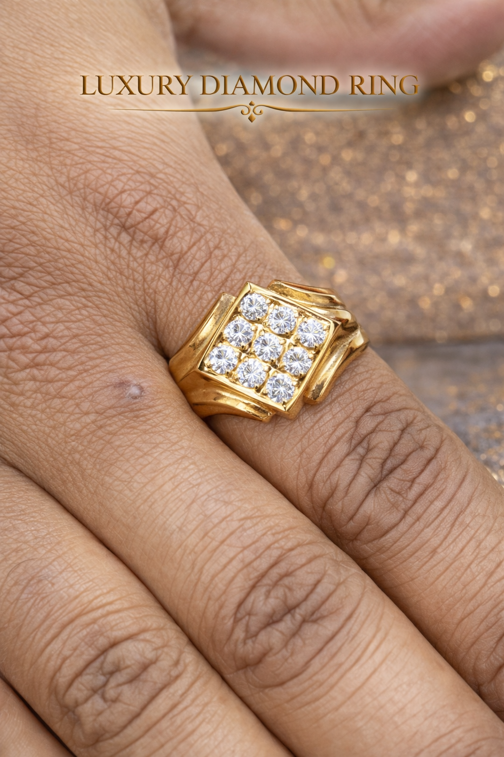 Panchloham 9 stone rings