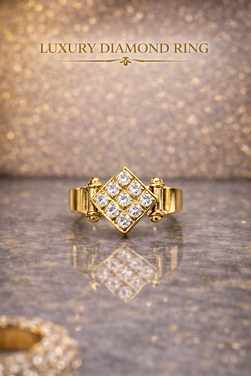 Panchloham 9 stone rings