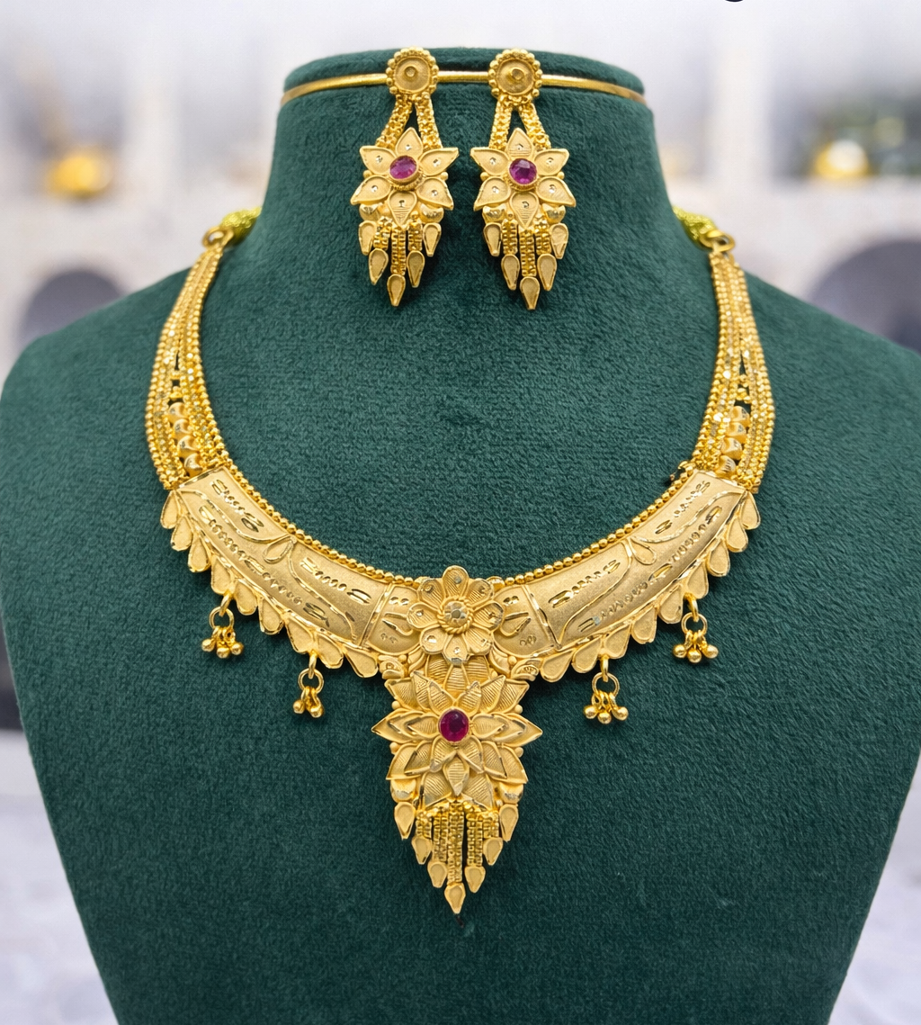 Foaming necklace