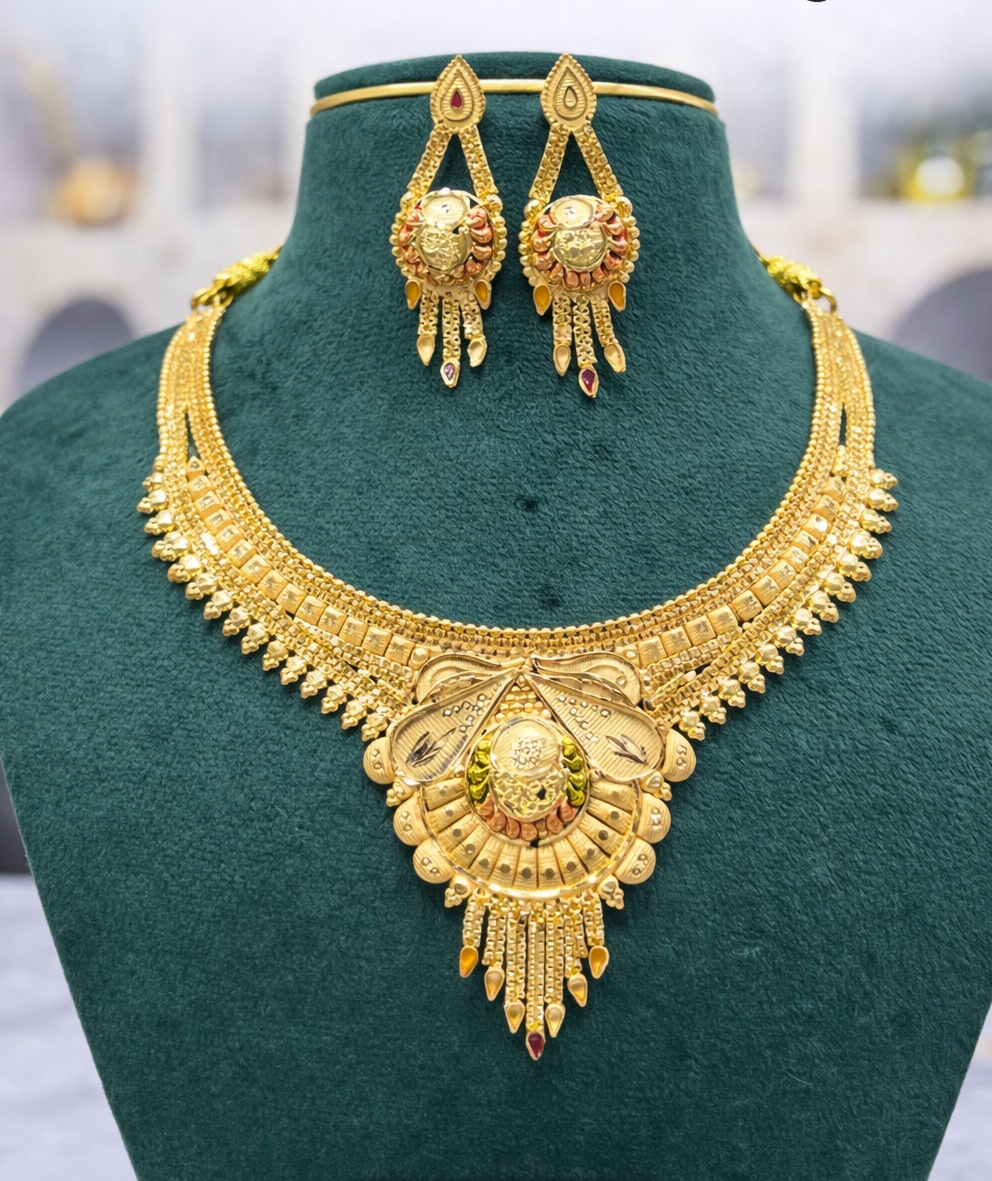 Foaming necklace