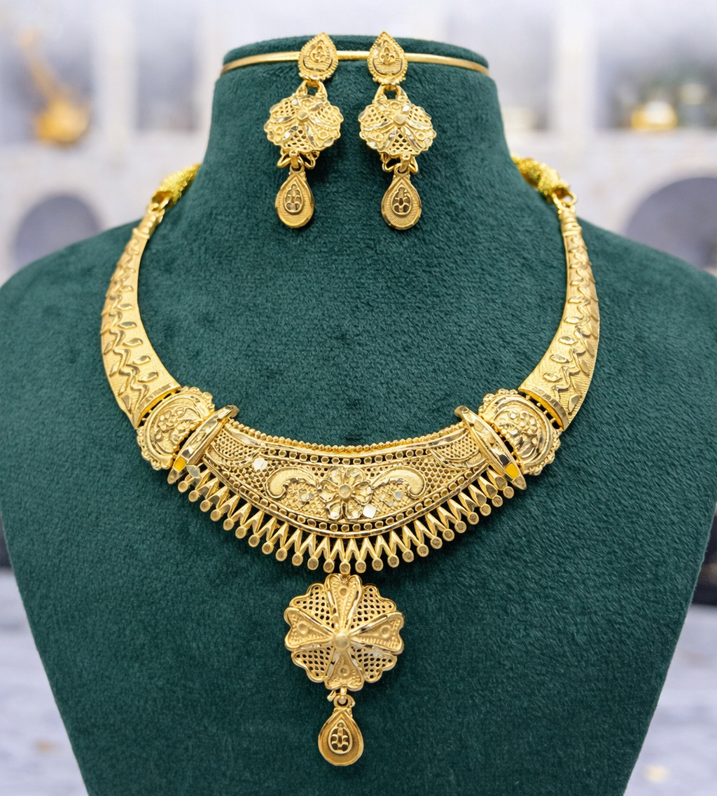 Foaming necklace