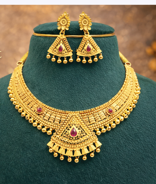 Foaming necklace
