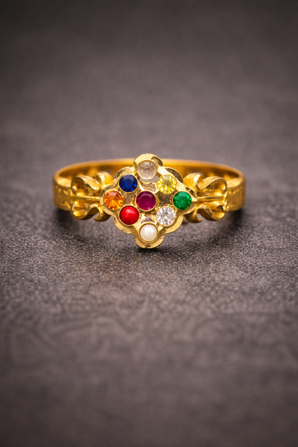 Panchloham navarathan ring