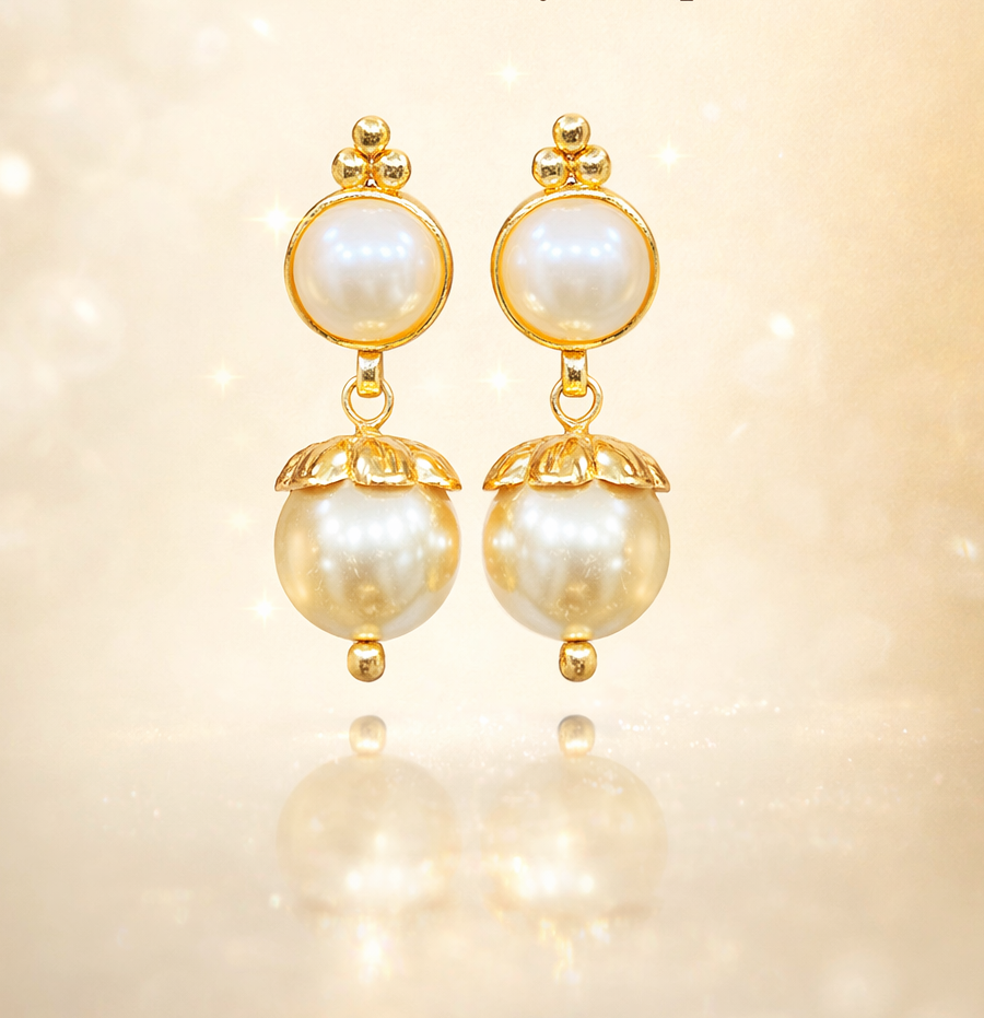 Pearls earrings