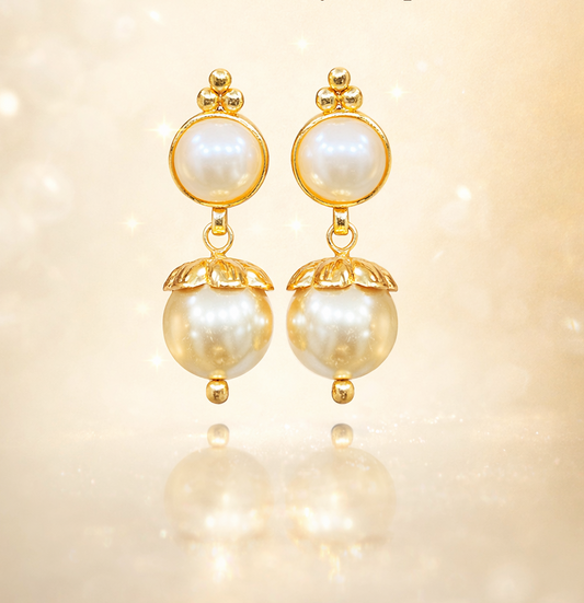 Pearls earrings
