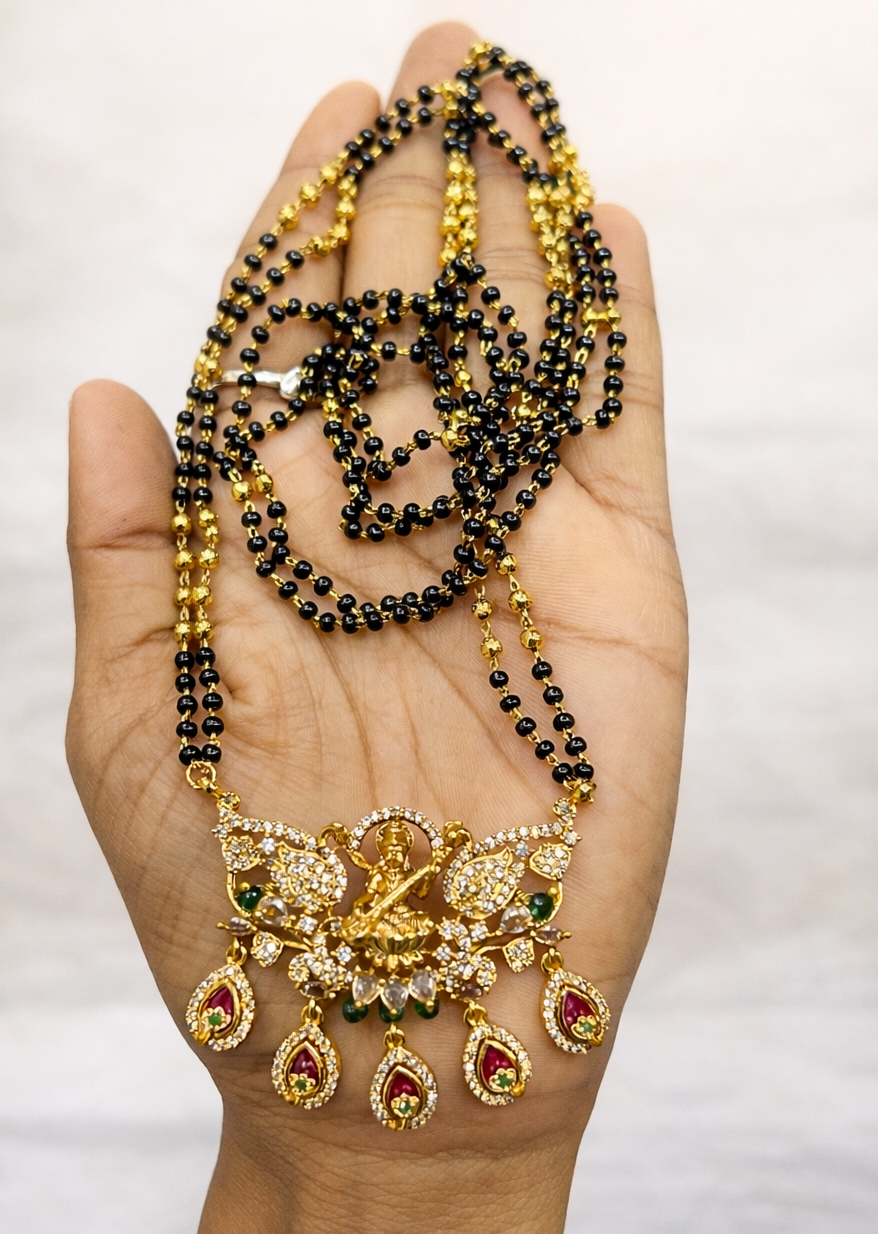 Long blackbeads 26 inches
