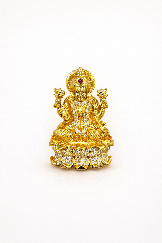 Lakshmi Devi Gold Pendant