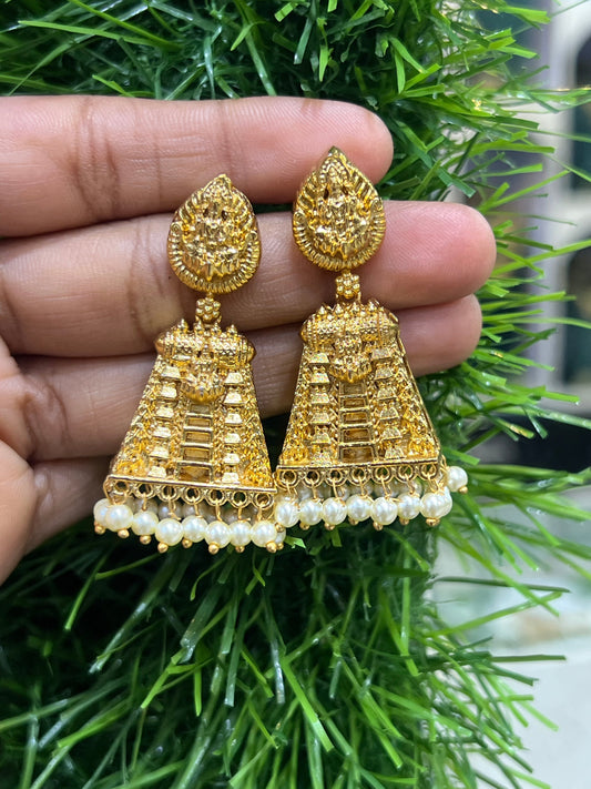 Beautiful Laskshmi devi earrings
