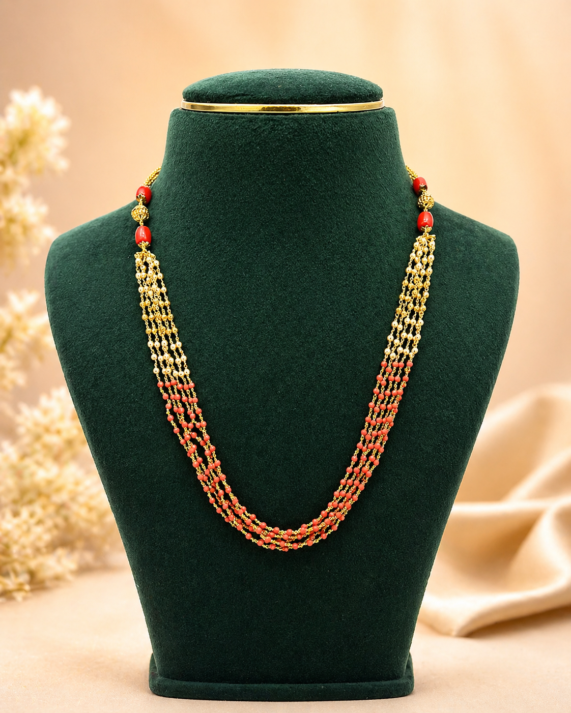 “Coral & Pearl Beads Haram