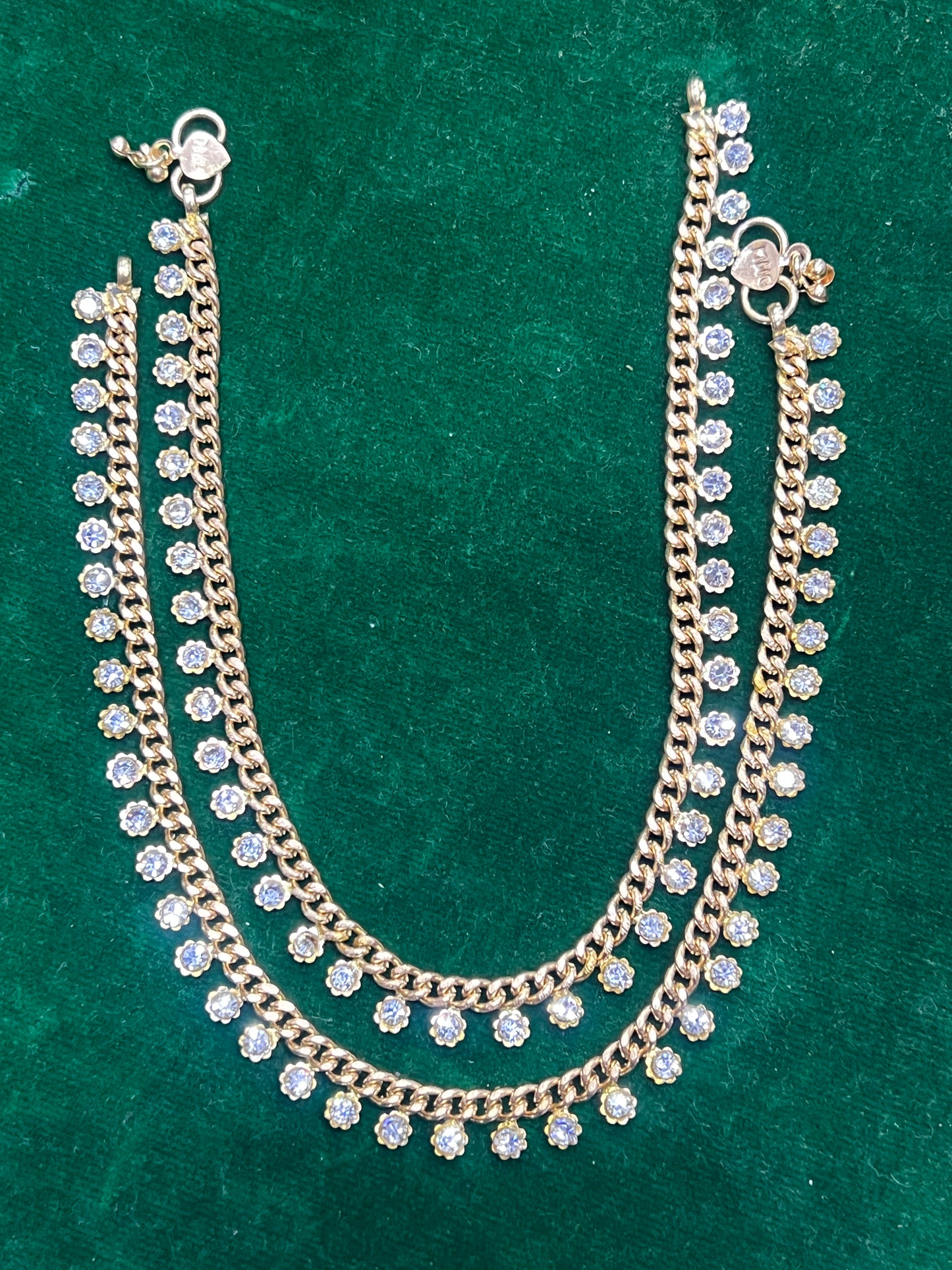 Stone anklets (10inche)