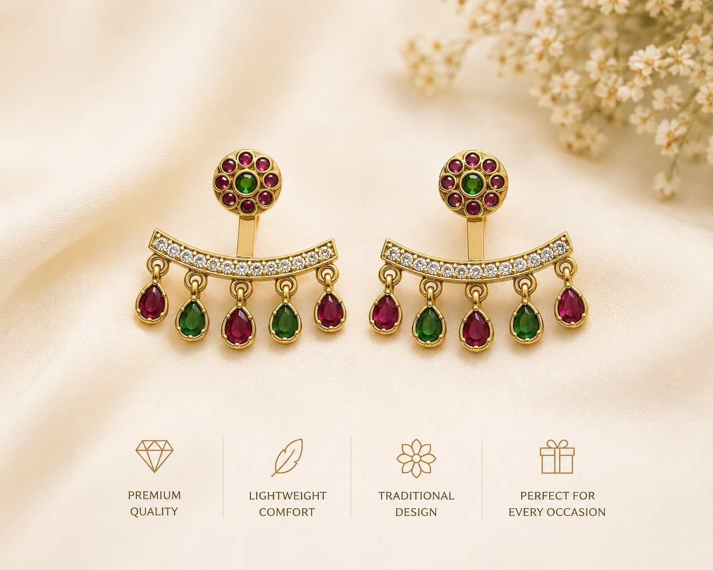 👑 “Tradition meets modern elegance.”