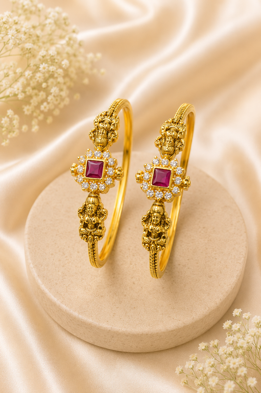 Premium Antique Stone Kada