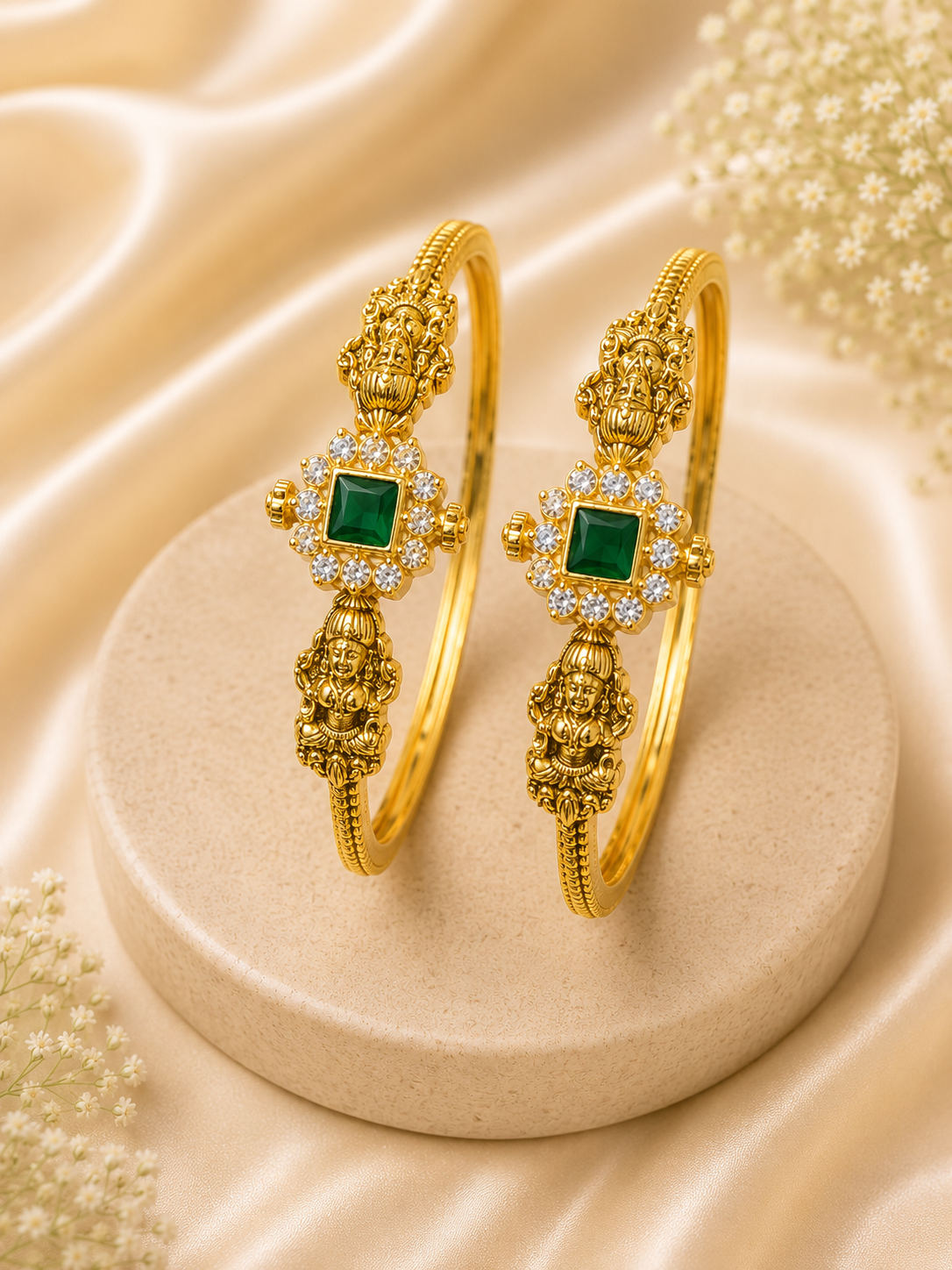 Premium Antique Stone Kada