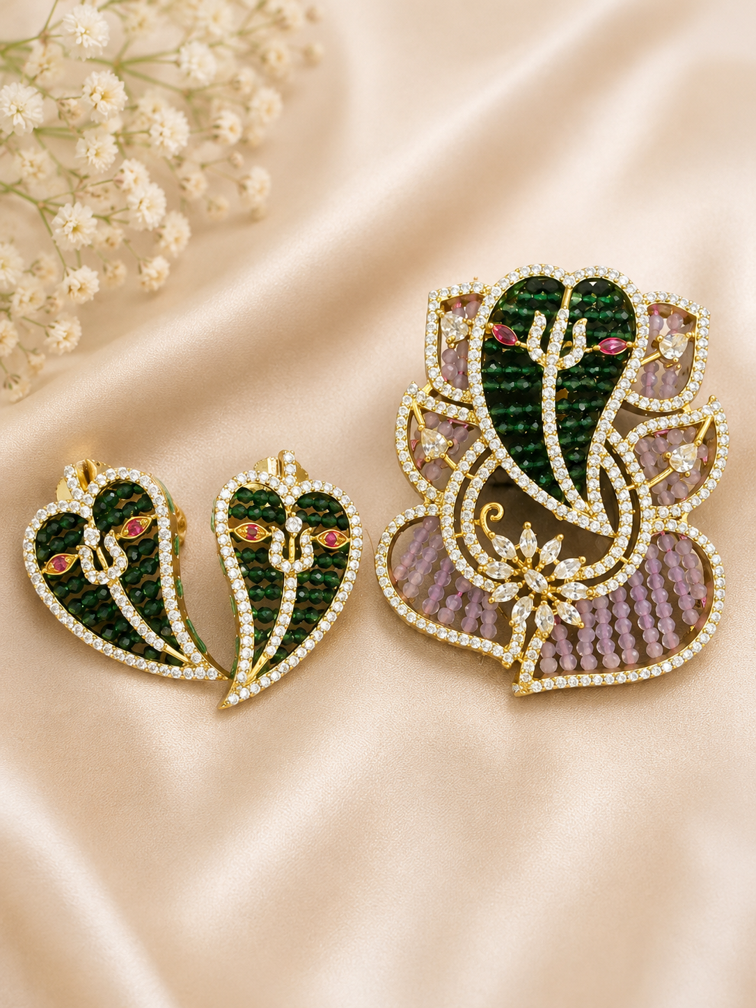 ✨ Elegant Beaded Jewelry Set ✨