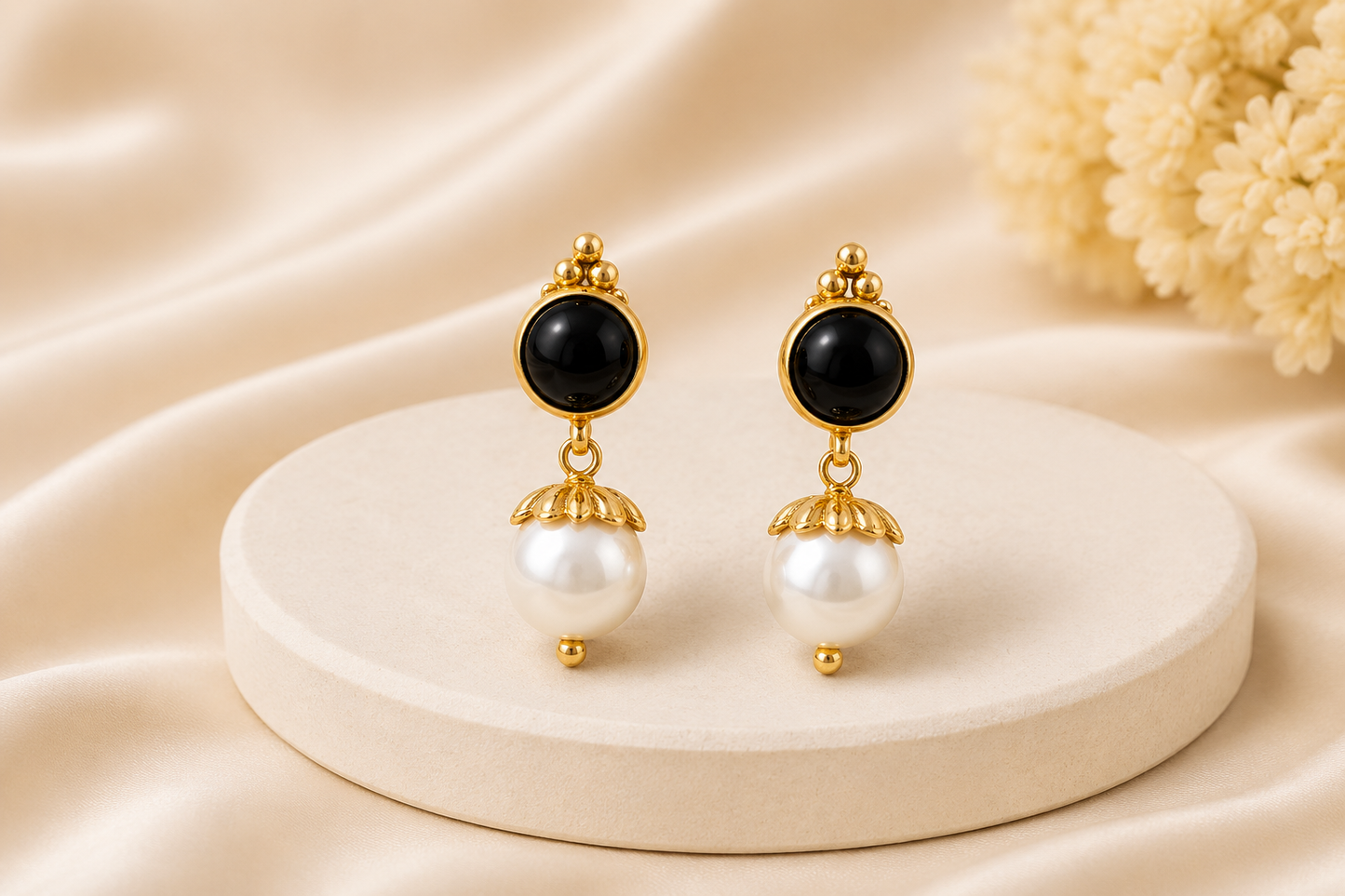 Pearls earrings