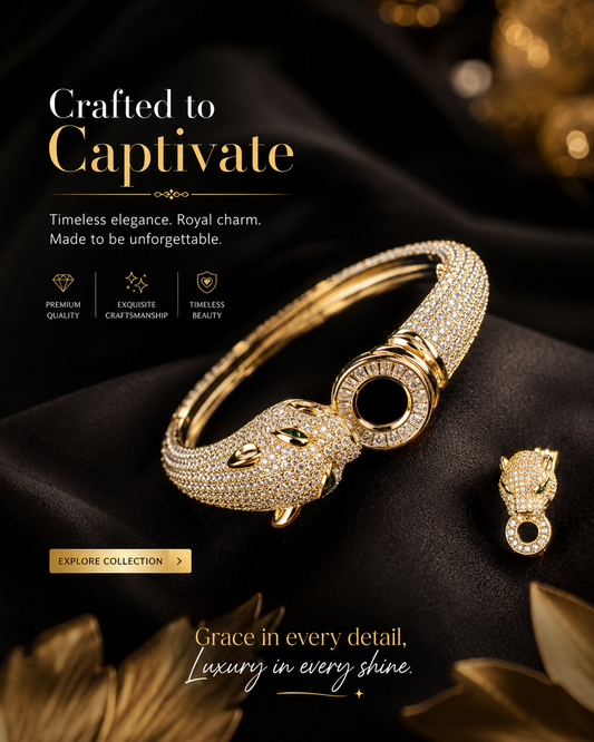 ✨ “Luxury is not just worn… it is felt in every sparkle.” ✨